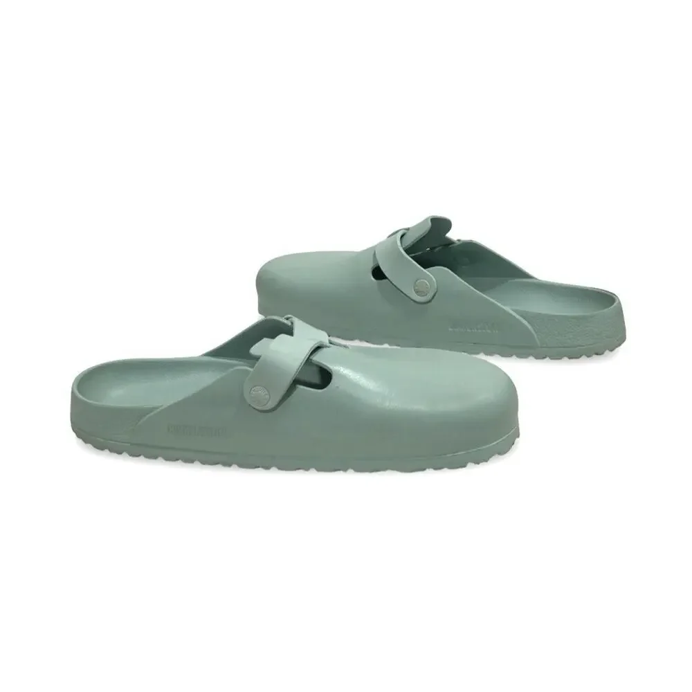 Birkenstock Boston EVA Clogs Mens Size 12 EU 45 Surf Green Water Friendly
